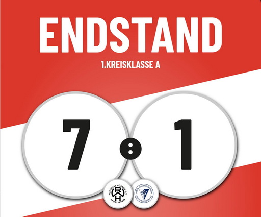 Kantersieg am Wochenende 🔴⚪️