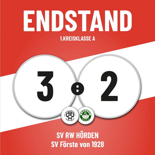 Der RWH schenkt Dennis Wehmeyer zum Abschied die Vizemeisterschaft 🔴⚪️