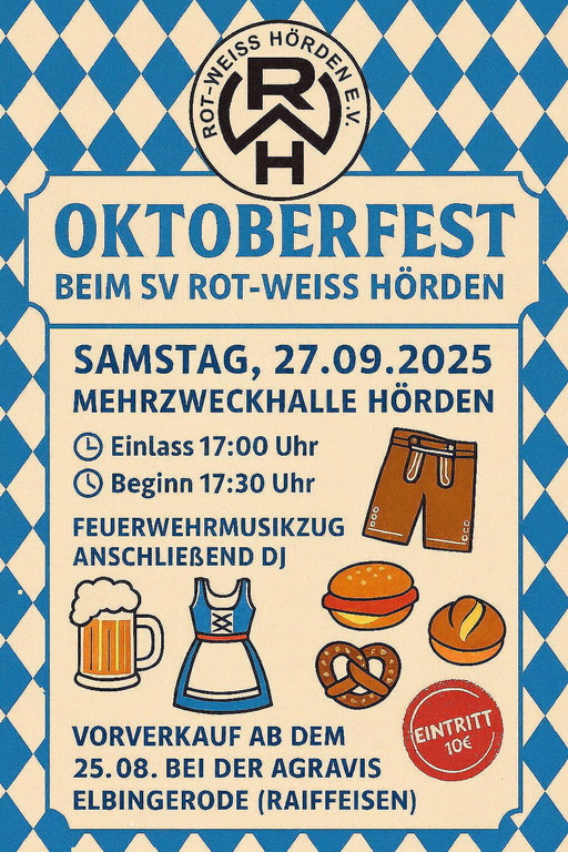 🍺 O’zapft is beim SV Rot-Weiß Hörden! 🔴⚪️