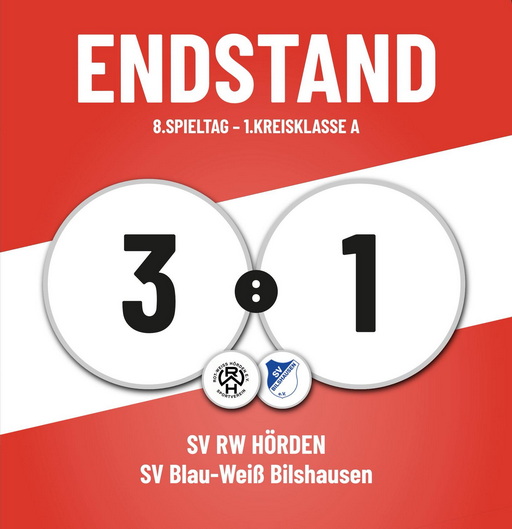 Befreiungsschlag für den RWH 🔴⚪️