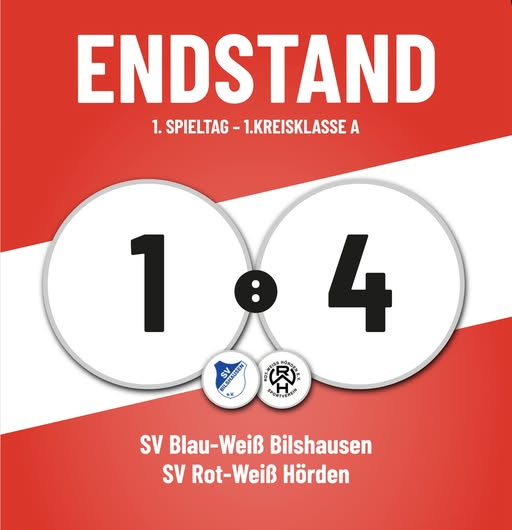 Traumstart im Eichsfeld: RWH gewinnt 1:4 in Bilshausen